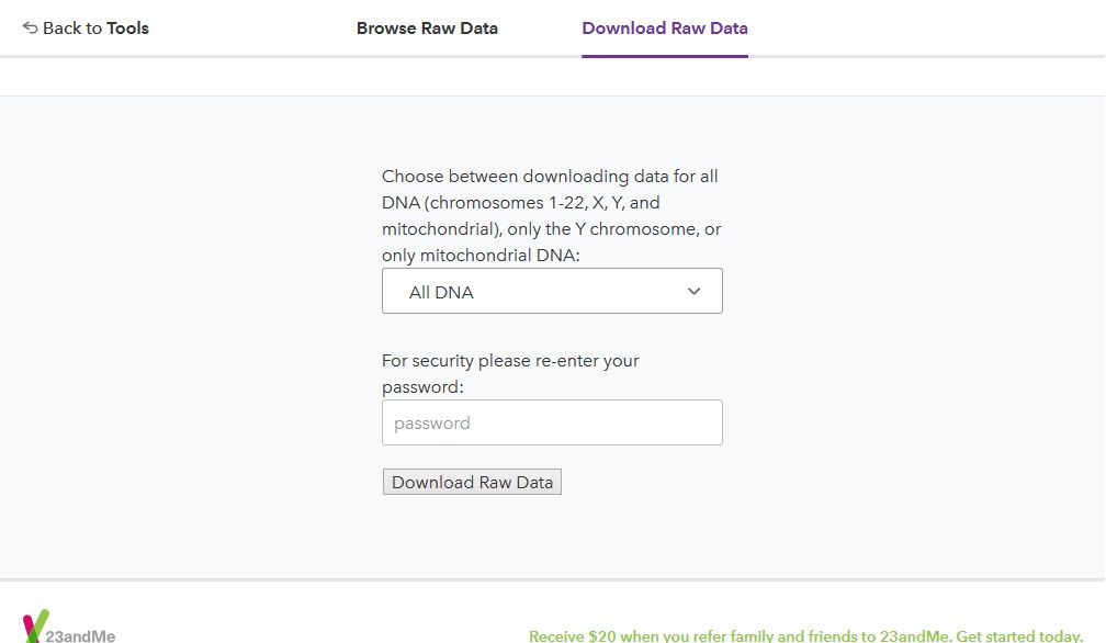 step five enter password