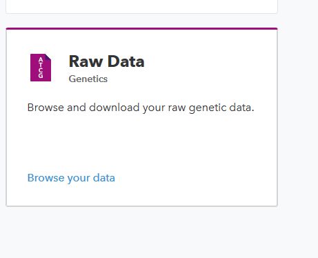 step three browse raw data